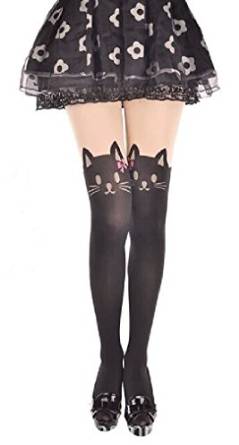 AM Landen® Japanese Style Sexy Mock CAT/BUNNY TIGHTS Pantyhose High Quality