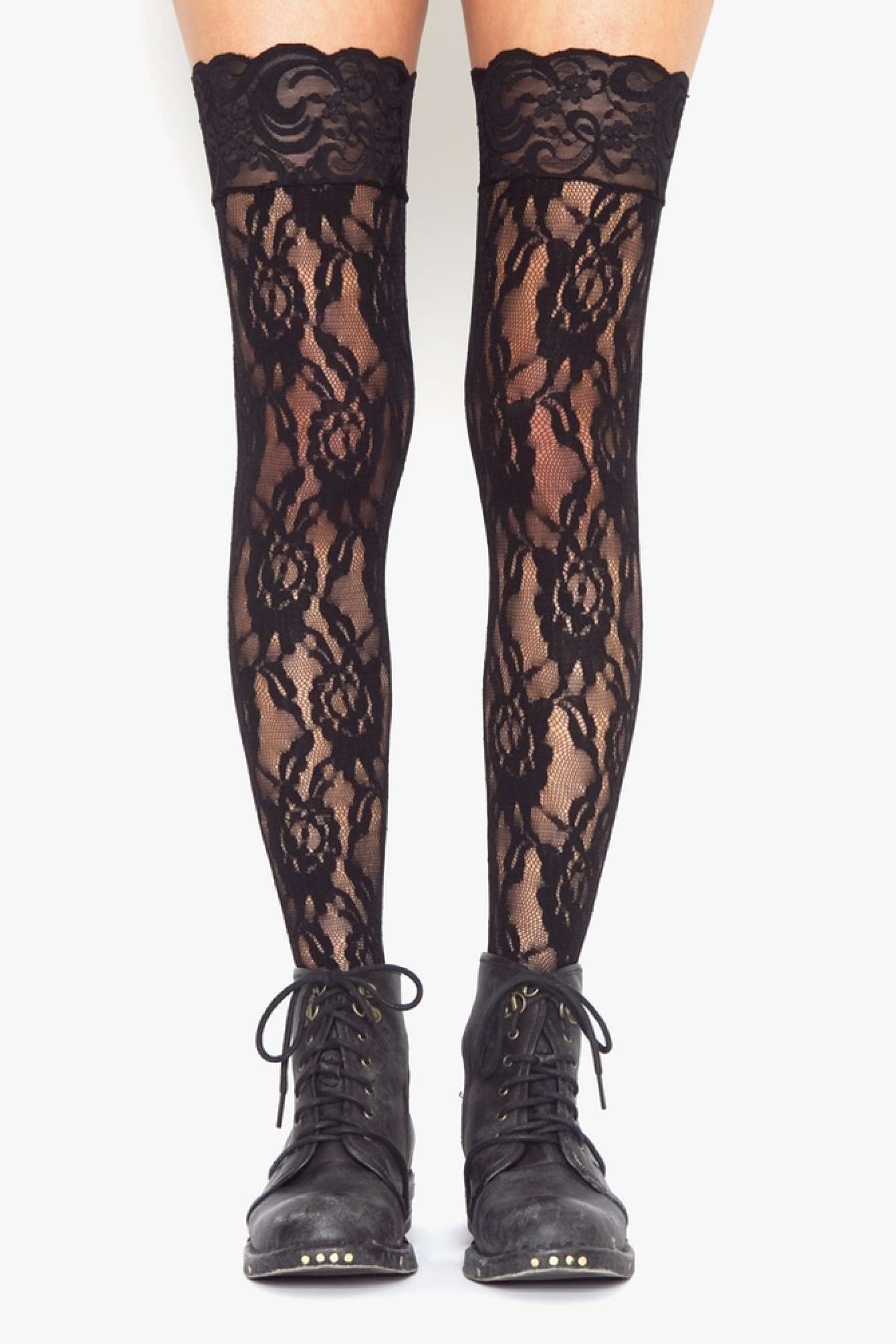 Lana Lace Thigh High Socks