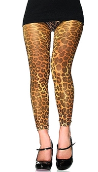 LEOPARD PRINT LEGGINGS