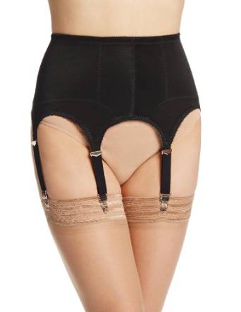 Rago Women's Six Strap Shaper Garter Belt