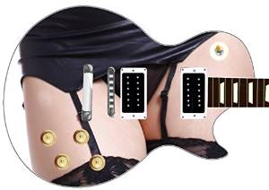 Skinyourskunk Sexy-Stockings Premium Vinyl Guitar Skin Extra Large 26Wx24H