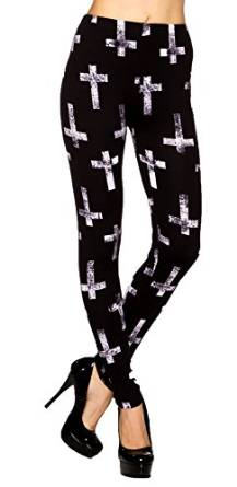 A.S Good Weight One Size Print Long Legging Yoga/Gym Pants (Juniors)